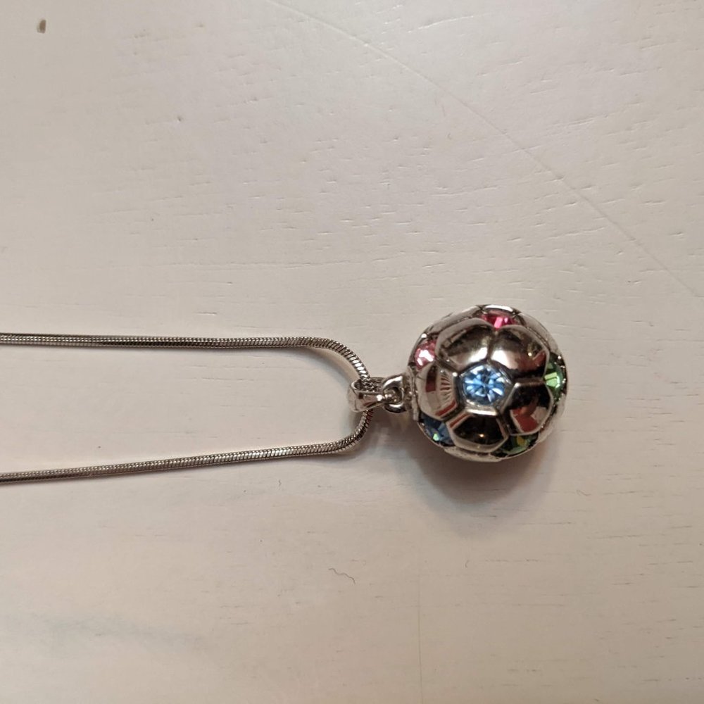 Soccer Ball Necklace